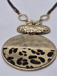 Collar Metal Rústico y print - comprar online