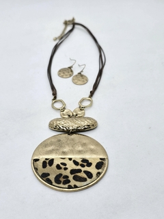 Collar Metal Rústico y print en internet