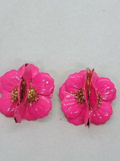 Imagen de Aros Flor tres D