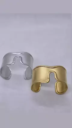 Pulsera Brazalete onda - Luna Garzón