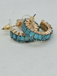 Imagen de Aros Argollas Baguettes mini