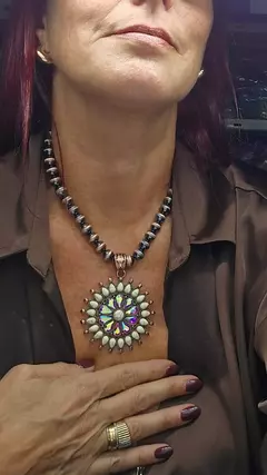 Collar Flor Boho - Luna Garzón