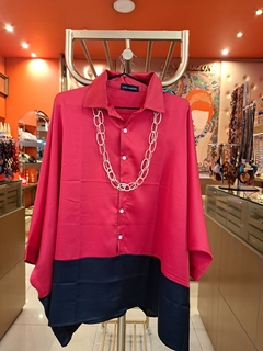Camisa Satén roja - comprar online