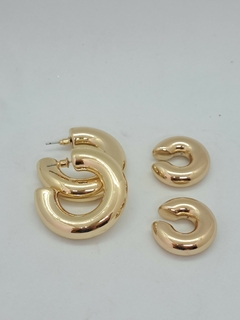 Aro ear cuff neto ancho - tienda online
