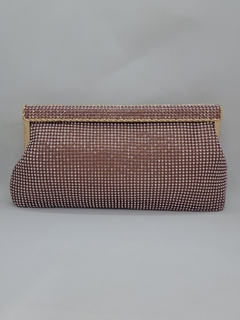 Clutch Sobre cofre de cristal - Luna Garzón