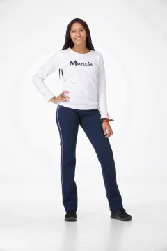 Camiseta Manga Longa Malha Confort Feminino Fundamental/Médio-F27 - comprar online