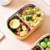 Lunchera de Acero Inoxidable "Delicious" - Trendy Store- Regaleria. Tienda de Deco y Bazar.