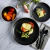 Plato Playo Porcelana Black 27 cm - tienda online