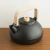 Tetera de Hierro con Asa de Madera e Infusor - comprar online