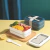 Imagen de Lunchera Plastica Doble Piso con Tenedor