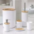 Set de Baño de 6 Piezas con Bamboo
