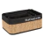 Canasto de Bamboo y Tela "Bathroom" - comprar online
