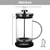 Imagen de Cafetera de Vidrio y Acero con Embolo