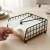 Combo Mesa: Servilletero y Portarrollo de Bamboo y Acero Negro - comprar online