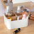 Organizador de Escritorio de Bamboo con 5 Divisiones - comprar online