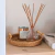 Set x3 Bandejas Redondas de Rattan con Manijas de Madera - comprar online