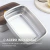 Set de 3 Contenedores Herméticos de Acero Inoxidable con Tapa de Plástico - 1000 ml - comprar online
