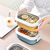 Lunchera de Acero Inoxidable "Delicious" - Trendy Store- Regaleria. Tienda de Deco y Bazar.