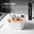 Organizador de Escritorio de Bamboo con 5 Divisiones - Trendy Store | Organizadores y Artículos para el Hogar