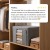 Caja Organizadora de Tela Gris con Visor Transparente - Trendy Store | Organizadores y Artículos para el Hogar
