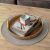 Set x3 Bandejas Redondas de Rattan con Manijas de Madera - tienda online