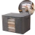 Caja Organizadora Plegable de Tela Gris