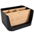 Organizador Negro con Divisiones de Bamboo - comprar online