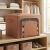 Caja de Tela Premium Reforzada Plegable para Guardado - Visor Arco y Doble Apertura