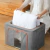 Caja Organizadora de Tela con Visor y Doble Apertura - comprar online