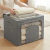 Caja de Tela Premium Reforzada Plegable para Guardado - Visor Arco y Doble Apertura - comprar online