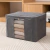 Caja Organizadora Plegable de Tela Gris