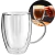 Taza Doble Vidrio con Asa Grande 350cc - comprar online