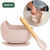 Set de Bowl de Silicona con Cuchara para Bebé