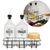 Set de Aceitera y Vinagrera con Salero Tapa Madera