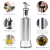 Aceitera de Vidrio con Acero 300ml - Trendy Store- Regaleria. Tienda de Deco y Bazar.