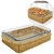 Fuente de Vidrio para Horno con Marco de Ratan - comprar online