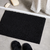 Alfombra de Baño Negra Rectangular en internet