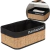 Canasto de Bamboo y Tela "Bathroom" - comprar online