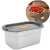 Lunchera Rectangular de Acero Inoxidable 1200 cc