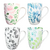Taza de Cerámica Flores - tienda online