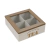 Caja de Té con 4 Divisiones Tea Collection