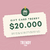 Gift Card $20.000