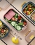 Lunchera Rectangular de Acero Inoxidable - comprar online