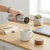 Termo de Acero Inoxidable con Tapa Símil Bamboo 500 ml - comprar online