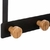 Perchero Negro con Bamboo - Trendy Store- Regaleria. Tienda de Deco y Bazar.