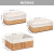 Combo Nórdico 2 Organizadores de Escritorio + 3 Canastos de Bamboo - tienda online