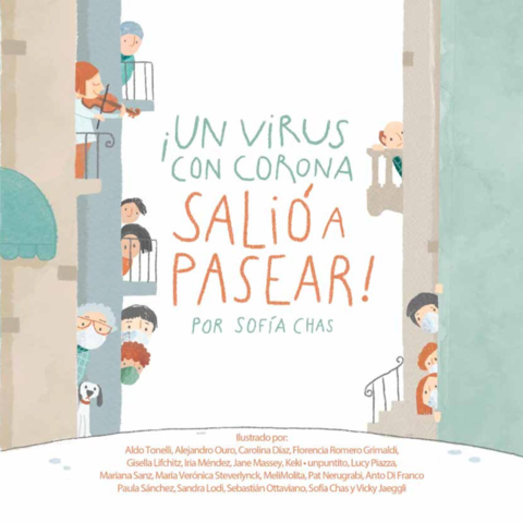 ¡UN VIRUS CON CORONA SALIÓ A PASEAR!