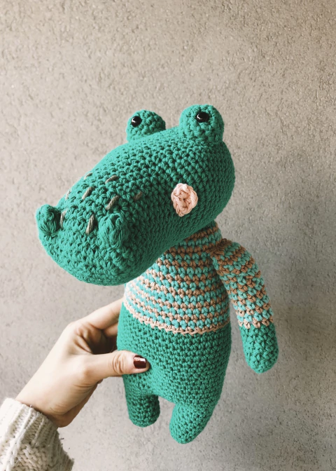 ♡ Amigurumi Cocodrilo