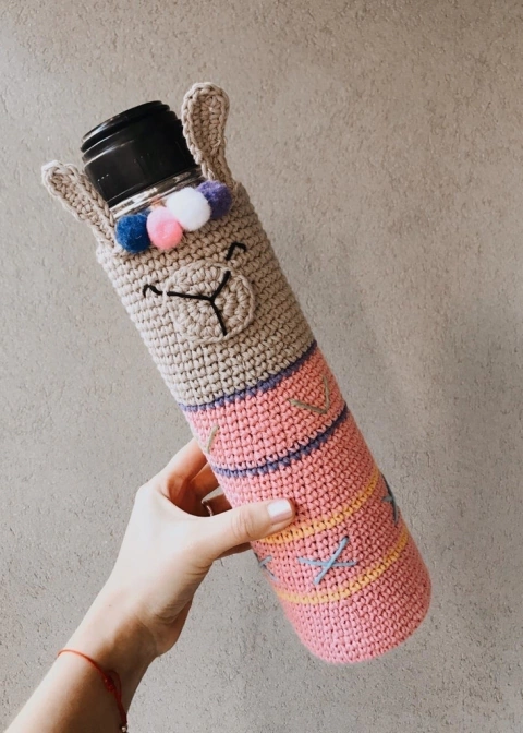 ♡ Funda de termo Llama