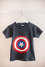 Remera Capitan America Azul